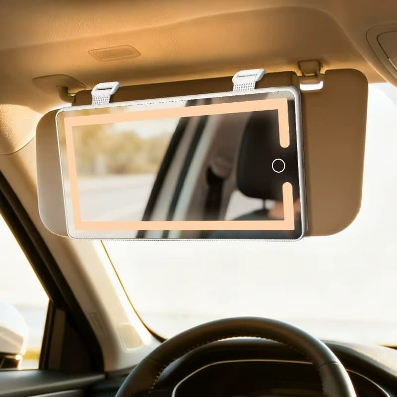 🚗🔥 Espejo Led para Auto - Maquillaje 💄✨ - vista 2