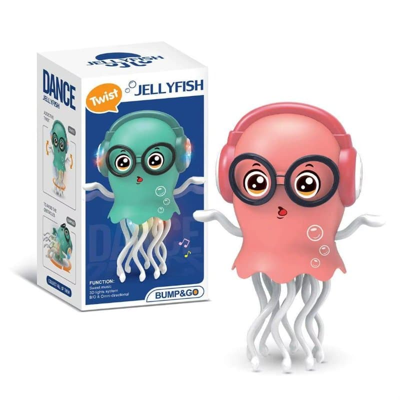 ⚡🐙 Pulpo Bailarín Sensorial LED 🎶✨🔥